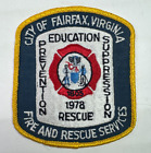 Fairfax City Fire Rescue Virginia VA Patch L9
