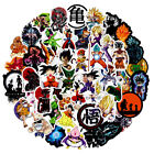 50Pcs Vinyl Stickers Dragon Ball Z Anime Super Saiyan Goku Waterproof Decal