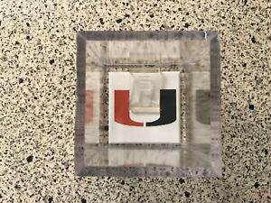Miami Hurricanes Custom NCAA National Champions Alumni Ring Display Case The U
