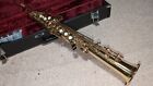 Yamaha Soprano Saxophone YSS-475 with Hard Case Excellent Condition