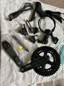 Shimano Dura-Ace R9200 12-Speed Groupset With Dual Sided Power meter 170mm.