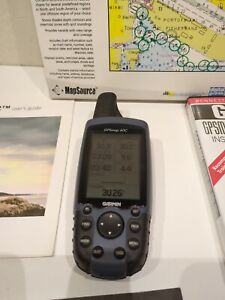 Garmin GPSMAP 60C Handheld,& Blue Chart V6, Working See Description.