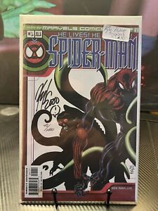 SPIDER-MAN  #1 2000 Signed By Kyle Holtz W/COA 48/1500 NM 👀🔥