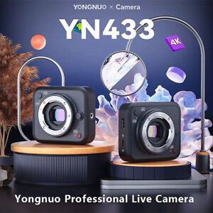 YONGNUO YN433 HD Live M4/3 Frame USB Camera Interchangeable Lens Video Conferenc