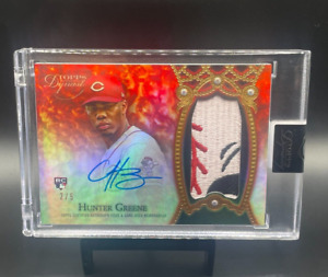 2022 Topps Dynasty Hunter Greene Patch Auto /5 RC Sweet Patch MR. Red 🔥🔥🔥