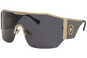 Versace VE2220 100287 Gold VE2220 Visor Sunglasses Lens Category 3 Size 41mm
