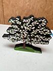 SHEILA’S COLLECTIBLES VICTORIAN HOUSES WOODEN DOGWOOD TREE 1997 TREE DOG WOOD