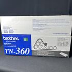 Genuine Brother TN-360 Black High Yield Toner Cartridge New Open Box