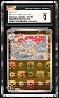 CGC 9 Marowak 105/165 Master Ball Reverse Holo Pokemon Card psa #105 Japanese