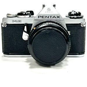 New ListingVTG Pentax ME 35mm SLR Film Camera + Vivitar 50mm 1:20 Lens Tested & Works 1970s