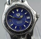 [Near MINT] Vintage TAG Heuer S/el WG5114-P0 Date Blue Dial Automatic Mens Watch