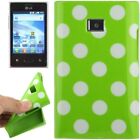 Cell Phone Cover Bumper Dots Protection Case Design for Lg Optimus L3/E400 New