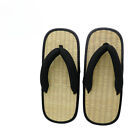 Bamboo Shoes Tatami Slippers Platform Straw Flip Flops Wicker Sandal Comfortable