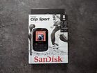 SANDISK CLIP SPORT MP3 PLAYER 8GB - MINT UNUSED - BOXED NEW OLD STOCK