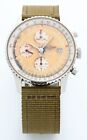 VINTAGE Breitling Navitimer II TROPICAL DIAL Date Chronograph Watch A13022