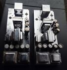 Pair of VERY RARE Wards Airline type 2A3 Chrome tube amplifiers Scott RCA #2
