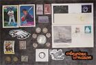 Collectable Junk Drawer Lot – US Stamps/Coins/Cards and More (See Description)