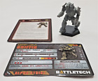 Battletech Griffin Mech + Alpha Strike Cards Kell Hounds Striker Lance Catalyst