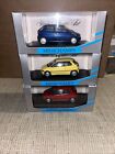 Minichamps 1:43 scale Job Lot BMW E1 023001 BLUE Red Yellow NEW BOXED MINT