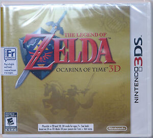 Legend of Zelda: Ocarina of Time 3D Brand New and Factory Sealed NOT SELECT