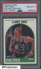 Larry Bird CELTICS HOF Signed Autograph 1989 NBA Hoops Card 150 PSA 10 Auto