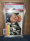 1956 Topps #135 MICKEY MANTLE  GRAY BACK   PSA  1  YANKEES LEGEND