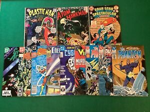 DC Silver/Bronze Age Comic Lot; 12 Total Issues; 1st Silver Age Gentlemen Ghost