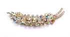 Vintage Juliana Rhinestone Brooch Pin Clear Rhinestones AB Crystals Big
