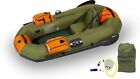 Sea Eagle PF7K PackFish Inflatable Boat Pro Fishing Package w wood Kayak -Green✅