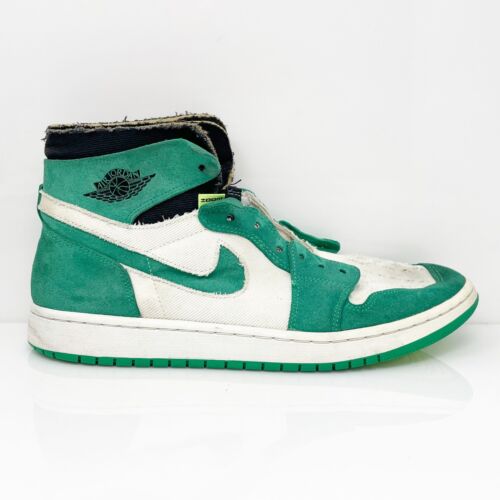 Nike Mens Air Jordan 1 Hi Zoom CMFT CT0978 Green Basketball Shoes Sneakers 11.5