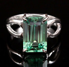 Bluish Sapphire Bi Color sapphire Gemstone  Sterling 925Silver Ring Wedding Gift