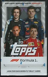IN STOCK 2021 Topps Formula 1 (Flagship) F1 Racing Sealed Hobby Box