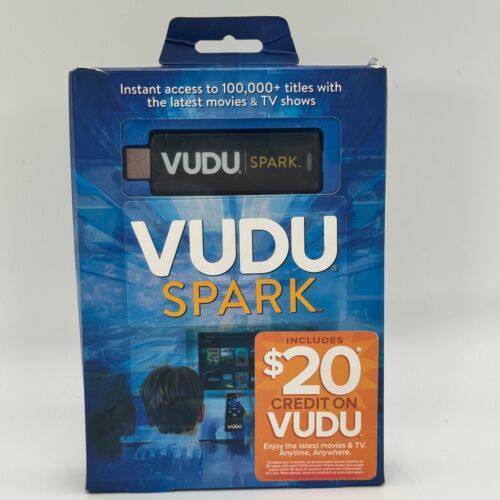 Vudu Spark Digital Media Streamer HDMI Streaming Stick - Credit May Expire - New