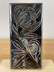Motawi Tileworks 4X8 Flower Art Pottery Tile Moonstone Glaze Peony Test Tile
