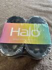 Riedell Radar Halo 59mm Indoor Roller Skate Wheels Gray 103a (Set of 4)