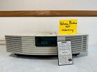 Bose AWR1-1W Alarm Clock Radio HiFi Stereo System Home Audio Tuner White Remote