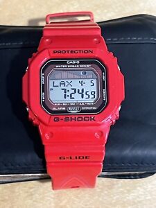Vintage Casio G-Shock GLX-5600-4 G-Lide Tide & Moon Men’s Digital Watch (3151)
