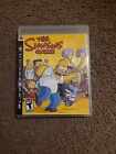 The Simpsons Game - Sony PlayStation 3 2007 PS3 - Complete W/ Poster