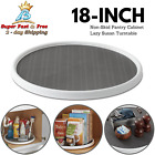 18 Inches Non-Skid Pantry Cabinet Lazy Susan Rotating Turntable Home Kitchen NEW