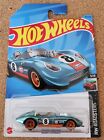 2023 Hot Wheels Super Treasure Hunt Glory Chaser Gulf,  Good Card and Blister.