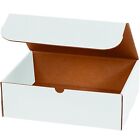 7 x 3 x 3 White Corrugated Shipping Mailer Packing Box 7x3x3 Boxes 50 To 500