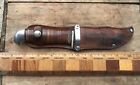 New ListingVintage Estwing Hunting Knife + Original Leather Sheath Pre-Owned 4&1/2