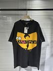 Wu Tang Clan Simpson Vintage Washed Old Street Loose Round Neck T-shirt