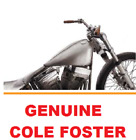 Genuine Cole Foster Bobber Gas Fuel Tank Carb Harley Softail 1984-99 FL FX