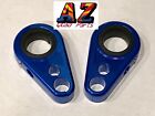 Billet Blue Front A-Arm Brake Line Clamps Yamaha YFZ450 YFZ450R YFZ450X YFZ 450 (For: More than one vehicle)