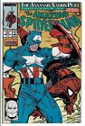The Amazing Spider-Man #323 (1989) Todd McFarlane Cover Captain America