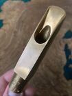 vintage Berg Larsen 110/1 M gold plated alto saxophone mouthpiece from early 60s