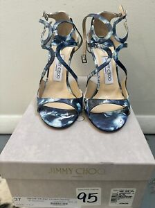 Jimmy Choo Ivette Strappy Evening Sandal - Womens Sz 37
