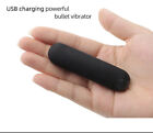 Powerful Bullet Shape 10 Speed Vibrating rechargeable Neck Body Massage Personal