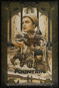 The Fountain (Variant) by Ise Ananphada 54/57 Screen Print Movie Art Poster
